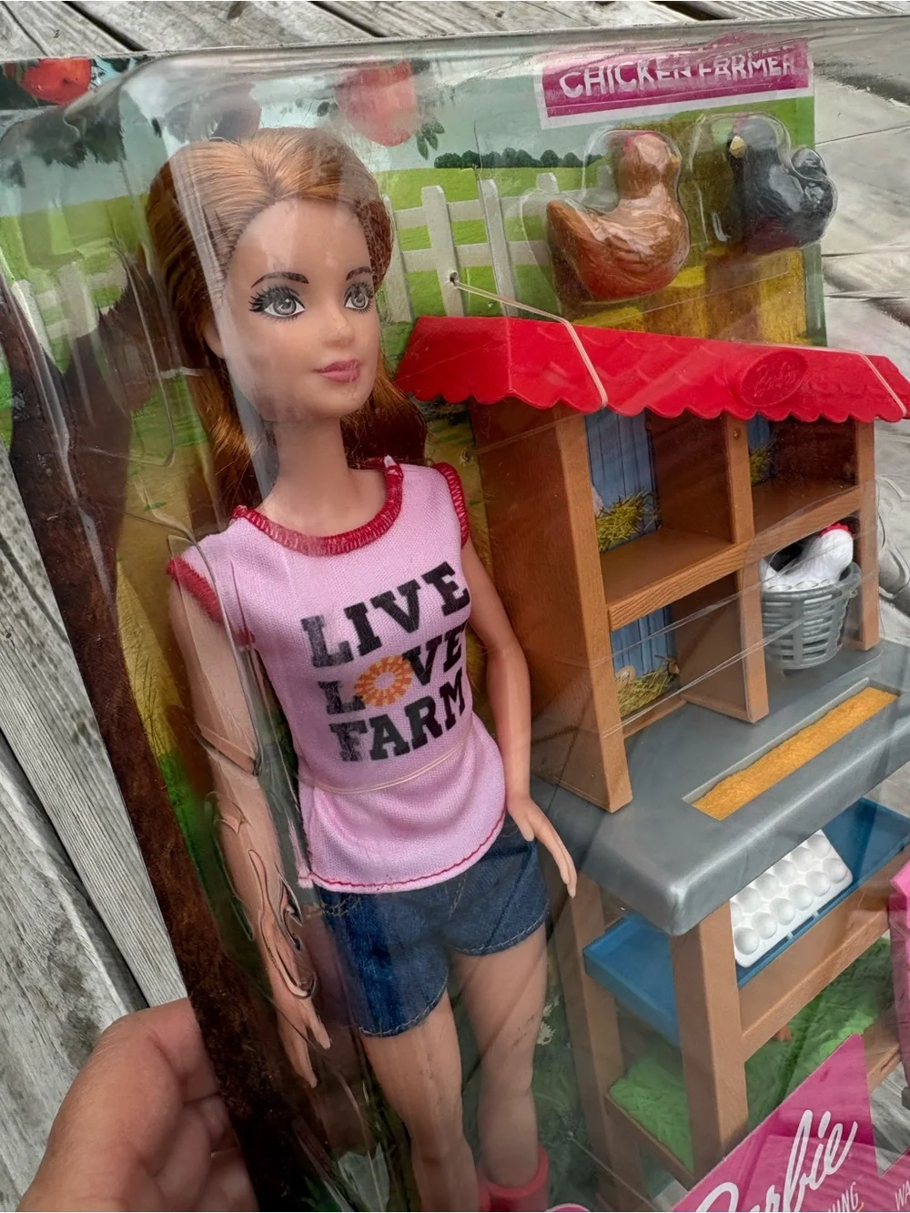 Barbie Chicken Farmer - You Can Be Anything - with Coop, Chickens & Accessories